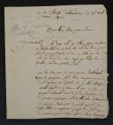 LETTRE AUTOGRAPHE SIGNÉE JEAN MOLLARD depuis la Citadelle d'Alexandrie le 15 août 1813, À SES PARENTS demeurant à Albanne (Mont-Blanc). 18856-11
