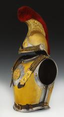 HELMET AND CUIRASS OF THE CARABINIERS OF THE IMPERIAL GUARD, Second Empire. 27728/27730
