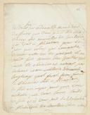 Photo 1 : Lettre manuscrite non datée