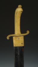 Photo 2 : SAXON FASCINE KNIFE, Sächsische Infanterie-Faschinenmesser, model 1855, mid-19th century. 22589