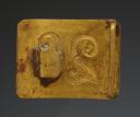 Photo 2 : FOOT TROOP BELT BUCKLE PLATE WITH THE NUMBER "26", Late 19th century. 27864