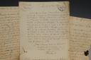 Photo 2 : Spanish Army. SET OF THREE LETTERS: TWO AUTOGRAPH LETTERS FROM FREDERIC CHOUARD TO HIS WIFE, St Sebastien March 30, 1810, and May 7, 1810; ONE LETTER FROM THE MINISTRY OF THE NAVY ANNOUNCING HIS DEATH, Paris June 12, 1811. 18857-11