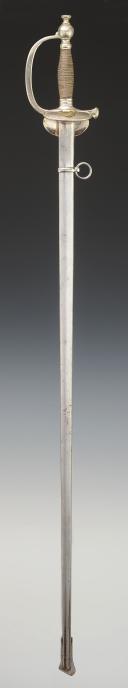 Photo 2 : RE-ENLISTED NON-COMMISSIONED OFFICER SWORD OF INFANTRY CHASSEURS MODEL 1887, Third Republic. 29593-1