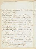 Photo 2 : Lettre manuscrite non datée