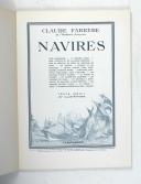 Photo 3 : FARRÈRE (Claude) – Navires