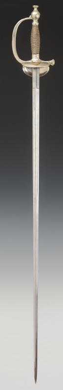 Photo 3 : RE-ENLISTED NON-COMMISSIONED OFFICER SWORD OF INFANTRY CHASSEURS MODEL 1887, Third Republic. 29593-1