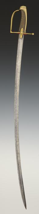Photo 3 : SABRE D'OFFICIER DE HUSSARDS, Directoire - Premier Empire. 33804