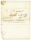 Photo 4 : DOSSIER DU SERGENT MAJOR JEAN BAPTISTE GRAPIN, 1ère Légion de réserve. Documents de 1806 à 1810.