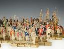 Photo 4 : FRENCH ARMY UNDER LOUIS XVI: STRASBOURG SOLDIERS, Gouache-painted cardboard figurines, Old Monarchy. 33764