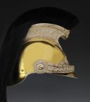 Photo 5 : CASQUE D'OFFICIER DE GENDARMES À CHEVAL, modèle 1912, Troisième République. 29561-1R