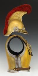 Photo 5 : HELMET AND CUIRASS OF THE CARABINIERS OF THE IMPERIAL GUARD, Second Empire. 27728/27730