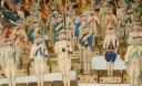 Photo 5 : FRENCH ARMY UNDER LOUIS XVI: STRASBOURG SOLDIERS, Gouache-painted cardboard figurines, Old Monarchy. 33764