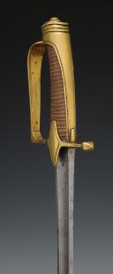 Photo 9 : SABRE DE SOUS-OFFICIER DE CHASSEURS À CHEVAL, Révolution. 29253