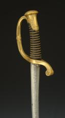 Photo 11 : SABER OF VICTOR BOOTZ, CAPTAIN OF THE ARTILLERY SQUADRON OF THE NATIONAL GUARD OF DOUAI, model 1829, July Monarchy. 24092