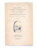 Photo 1 : Société historique et archéologique de l'Orne fondée en 1882 
