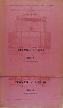 Photo 1 : " Cours par correspondance des officiers de reserve de cavalerie " - Ecole d'application de l'armée blindée cavalerie - Lot de 2 cahiers - 1958-1959