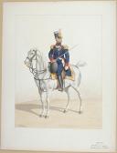 1816-1820. Artillerie à Pied. Lieutenant-Colonel.