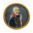 VICTOR PASTOUR CAPITAINE AIDE-DE-CAMP DU GÉNÉRAL JOSEPH CHABRAN, Directoire-Consulat, vers 1798-1800 : portrait miniature. 26505