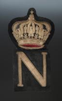 Photo 1 : SCHABRAQUE ORNAMENT OF AN OFFICER OF CHASSEURS À CHEVAL OF THE IMPERIAL GUARD, model 1855, Second Empire. 27102
