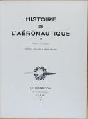 Photo 2 : DOLLFUS (Charles) et BOUCHÉ (Henri) - " Histoire de l'Aéronautique " - Paris - 1932