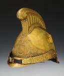 Photo 2 : HELMET OF A FIREFIGHTER OFFICER OF THE CITY OF PARIS, model of May 15, 1855 modified 1872, Third Republic. 25499