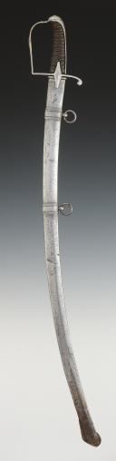 Photo 2 : SABRE D'OFFICIER DE CHASSEURS À CHEVAL, Premier Empire. 33802