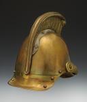 Photo 3 : HELMET OF FIREFIGHTERS OF THE CITY OF CERNAY, type 1855, modified 1872, Third Republic. 24248