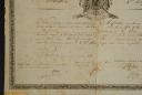 Photo 3 : Garde Impériale. CONGÉ DE RÉFORME DÉLIVRÉ À JEAN HODIN, Fusilier au 1er Régiment, 31 juillet 1808. 18907-8