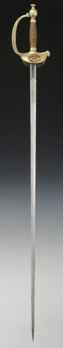 Photo 3 : RE-ENLISTED NON-COMMISSIONED OFFICER'S SWORD, MARINE INFANTRY, model 1887, Third Republic. 29591