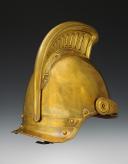 Photo 4 : HELMET OF A FIREFIGHTER OFFICER OF THE CITY OF PARIS, model of May 15, 1855 modified 1872, Third Republic. 25499