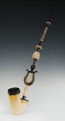 Photo 4 : SEASURABLE PIPE OF AN OFFICER PROBABLY MUSIC CHIEF, First part of the 19th century. 28252