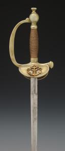 Photo 4 : RE-ENLISTED NON-COMMISSIONED OFFICER'S SWORD, MARINE INFANTRY, model 1887, Third Republic. 29591