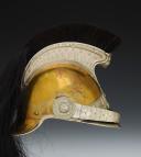 Photo 6 : CASQUE TROUPE DE GENDARMES À CHEVAL, modèle 1912, Troisième République. 29560-1R