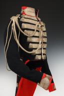 HABIT DES GARDES DU CORPS DU ROI AYANT APPARTENU À MONSIEUR DE BEAUFFORT DE LA COMPAGNIE DE NOAILLES de grande tenue, modèle 1820, Seconde Restauration (1820-1830). 30007