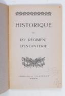 Photo 2 : Historique du 123ème Régiment d’Infanterie campagne 1914-18 – 