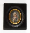 Photo 2 : OFFICIER DE LA GARDE NATIONALE À CHEVAL DE PARIS, VAINQUEUR DE LA BASTILLE, Révolution vers 1792 : portrait miniature. 17162