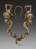 Photo 2 : MORS DE BRIDE POUR HARNACHEMENT MEXICAIN, Milieu XIXème siècle. 33161