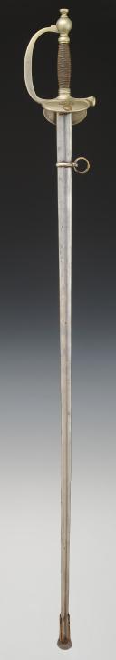 Photo 2 : ÉPÉE DE SOUS-OFFICIER RENGAGÉ D'INFANTERIE, modèle 1887, Troisième République. 29590