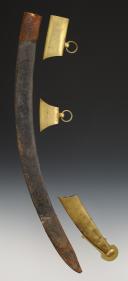 Photo 3 : SABRE DU CORPS DES MATELOTS DE LA GARDE IMPÉRIALE « MARINS DE LA GARDE », Premier Empire (1804-1815). 31153