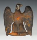 Photo 3 : AIGLE EN FONTE D'ACIER D'ORNEMENTATION DE BÂTIMENT OFFICIER, Second Empire. 32712