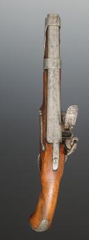 Photo 3 : PISTOLET D'ARÇON, modèle de 1763-1766, version républicaine, Première République, entre 1794 et 1795. 34646