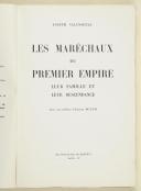 Photo 3 : VALYNSEELE. (J.). Les maréchaux du Premier Empire.