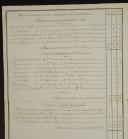 Photo 5 : Garde Impériale BATAILLON DE MARINE. Mémoire de proposition pour la solde de retraite en faveur de LOUIS MARIE GOURNAY, Matelot de 1ère classe, mars 1809. 18907-9