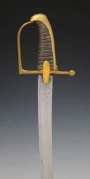Photo 6 : HUNTER'S SABER FOR CAVALRY OR LANCERS OF THE IMPERIAL GUARD, first model, First Empire (1804-1810). 30110