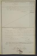 Photo 6 : Garde Impériale BATAILLON DE MARINE. Mémoire de proposition pour la solde de retraite en faveur de LOUIS MARIE GOURNAY, Matelot de 1ère classe, mars 1809. 18907-9