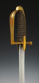 Photo 8 : HUNTER'S SABER FOR CAVALRY OR LANCERS OF THE IMPERIAL GUARD, first model, First Empire (1804-1810). 30110