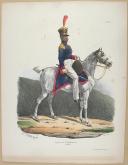 Photo 1 : BELLANGÉ - " Régiment d'Infanterie, Colonel " - Gravure - n° 78 - Restauration