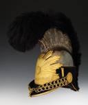 Photo 1 : CASQUE DE GARDE DU CORPS DE LA MAISON MILITAIRE DU ROI, modèle 1820, Seconde Restauration. 30002