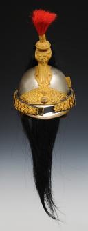 Photo 2 : CASQUE D'OFFICIER DE CUIRASSIERS, modèle 1872 modifié 1874, Troisième République. 29139