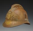 Photo 2 : FIREFIGHTER HELMET OF THE CITY OF PARIS, model of December 10, 1885 with 1909 model plate, Third Republic. 24520